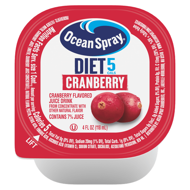Ocean Spray 4oz Diet CJC plunge(7307)
